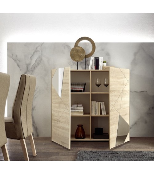 Salle à manger VITTORIA chêne Sonoma