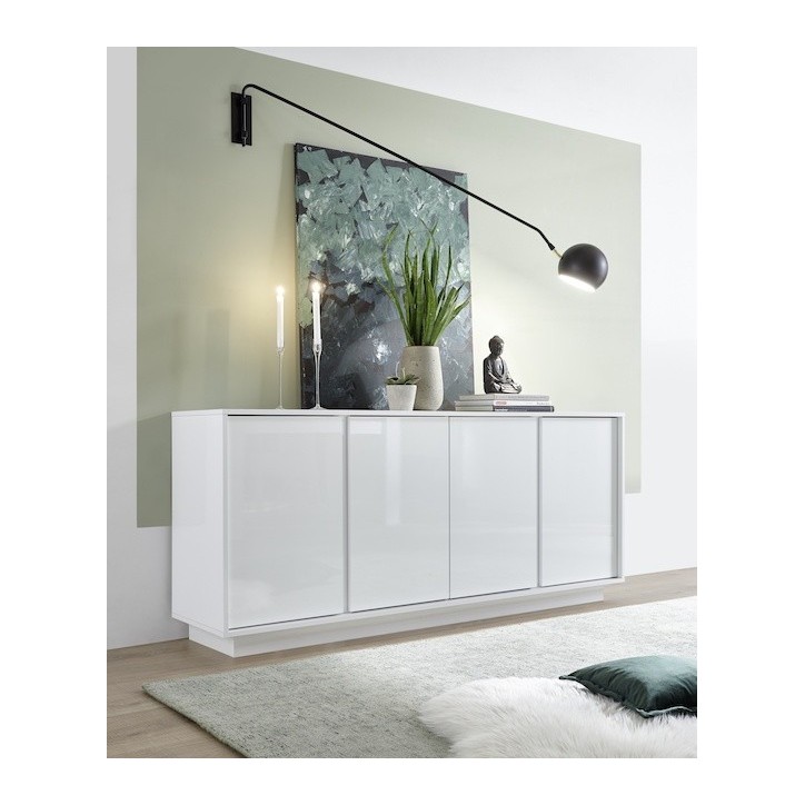 Salle à manger ICE blanc laqué