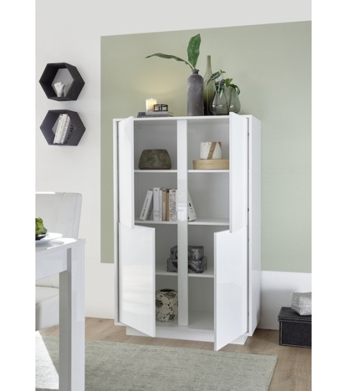 Salle à manger ICE blanc laqué