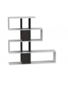 Libreria effetto industriale 145 x 29 x 145 cm bianco artik