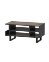 Table basse LENO 90x45x43 cm métal et bois