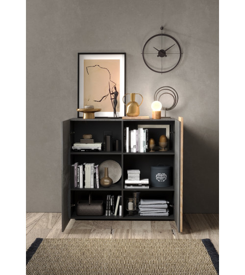 VENUS Titan/Mercury 2-deurs highboard 121x114x44 cm
