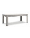Mesa de comedor extensible Elisa 160-200 cm roble gris
