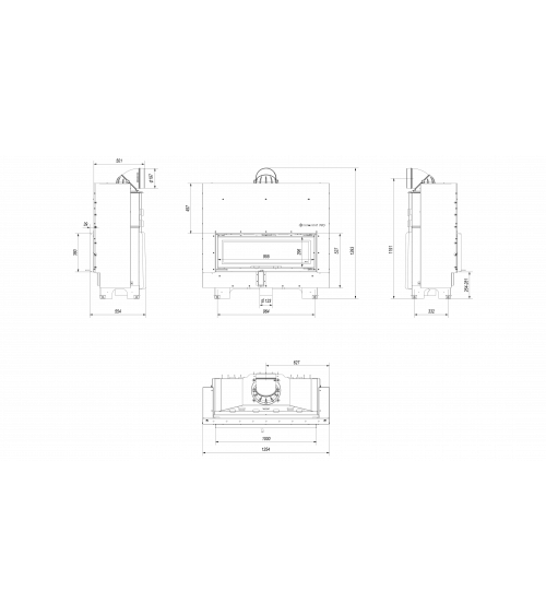 Takkasydän MB 14 kW