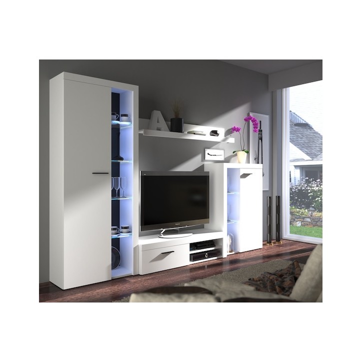 Conjunto de sala de estar Vanillo branco Conjunto de sala de estar Vanillo branco