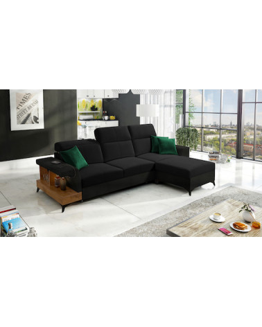 Canapé d'angle convertible BELUTTI 292 x 180 cm