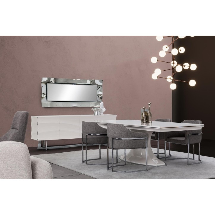 Ensemble salle à manger INFINITY écru