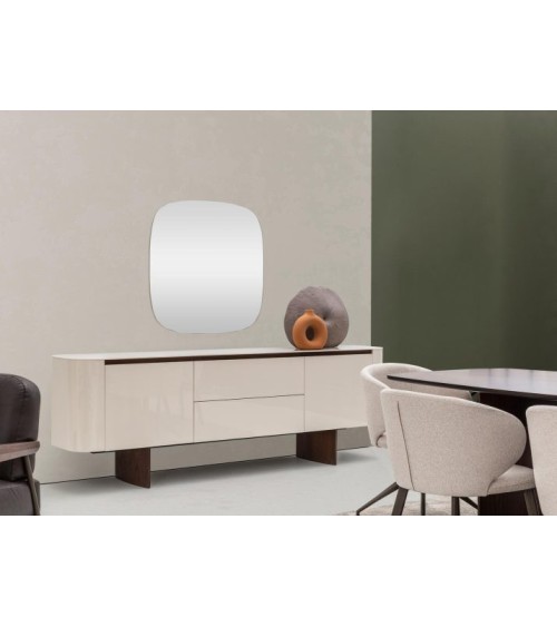 Ensemble salle à manger MATEO chêne et crème