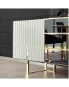 Buffet BEN 4 portes 214 cm blanc