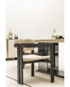 Ensemble salle à manger OCTO beige et doré