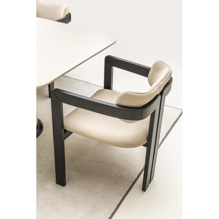 Ensemble salle à manger OCTO beige et doré