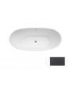 Bañera independiente AYLA GLAM GRAPHITE 170 x 80 cm