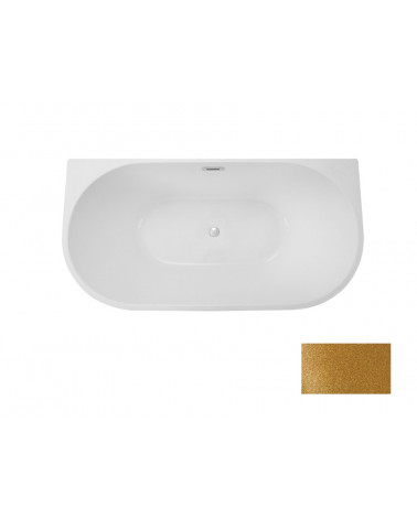 Vasca a isola VICA GLAM GOLDEN 150/170 x 80 cm