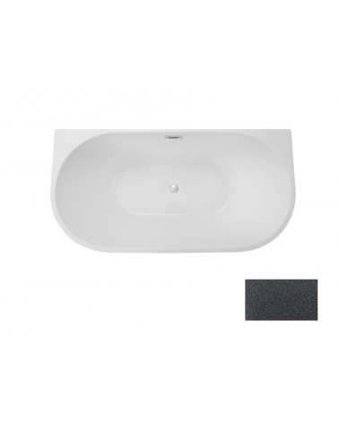 Baignoire îlot VICA GLAM GRAPHITE 150/170 x 80 cm