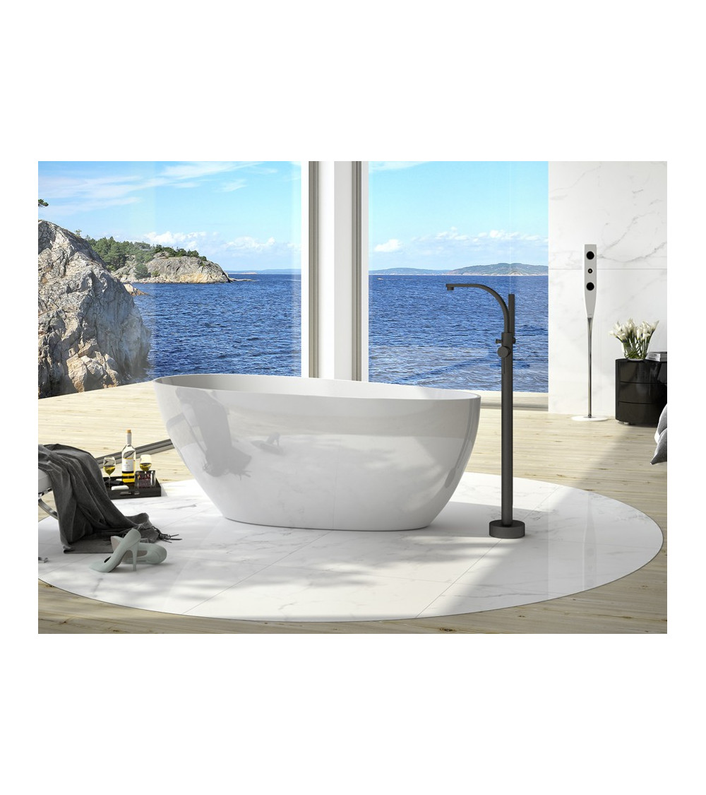 GOYA freistehende Badewanne 142x62 cm/160x70 cm