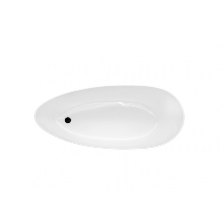 Baignoire îlot GOYA bicolore: noir/blanc 142x62 cm/160x70 cm Baignoire îlot GOYA bicolore: noir/blanc 142x62 cm/160x70 cm
