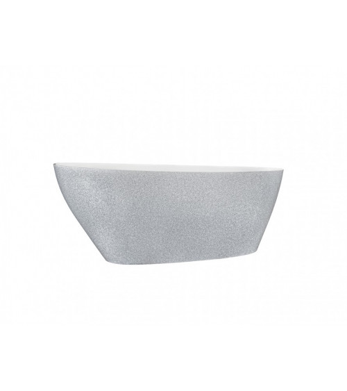 Banheira autónoma GOYA GLAM SILVER 142x60 cm/160x70 cm