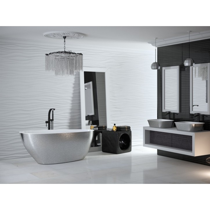 Banheira autónoma GOYA GLAM SILVER 142x60 cm/160x70 cm Banheira autónoma GOYA GLAM SILVER 142x60 cm/160x70 cm