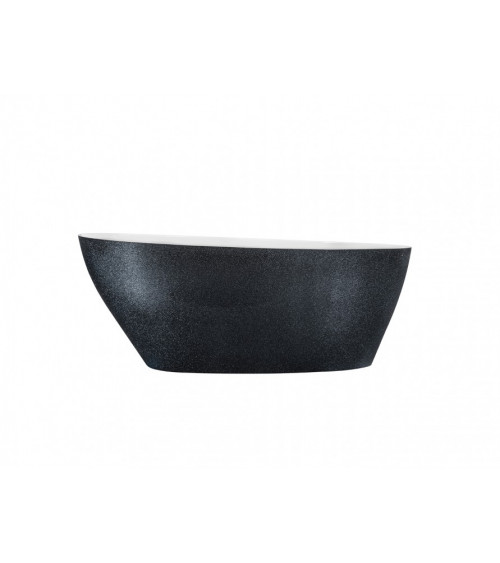 Baignoire îlot GOYA GLAM GRAPHITE 142x60 cm/160x70 cm