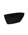 Vasca da bagno freestanding GOYA nero 142x62 cm/160x70 cm