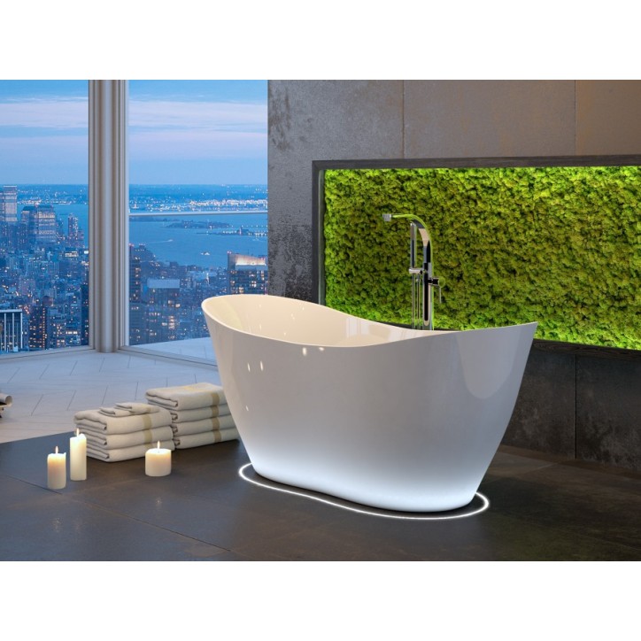 Baignoire îlot VIYA 160 x 70 cm Baignoire îlot VIYA 160 x 70 cm