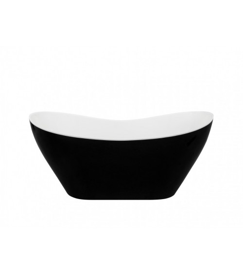VIYA bicolore: nero/bianco 160 x 70 cm