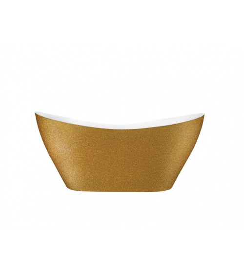Vrijstaand bad VIYA GLAM GOLDEN 160 x 70 cm