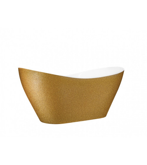 VIYA GLAM GOLDEN 160 x 70 cm vrijstaand bad