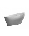 Bañera isla KEYA GLAM SILVER 165 x 70 cm