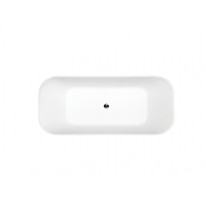 Vasca da bagno freestanding ASSOS bicolore 160 x 70 cm