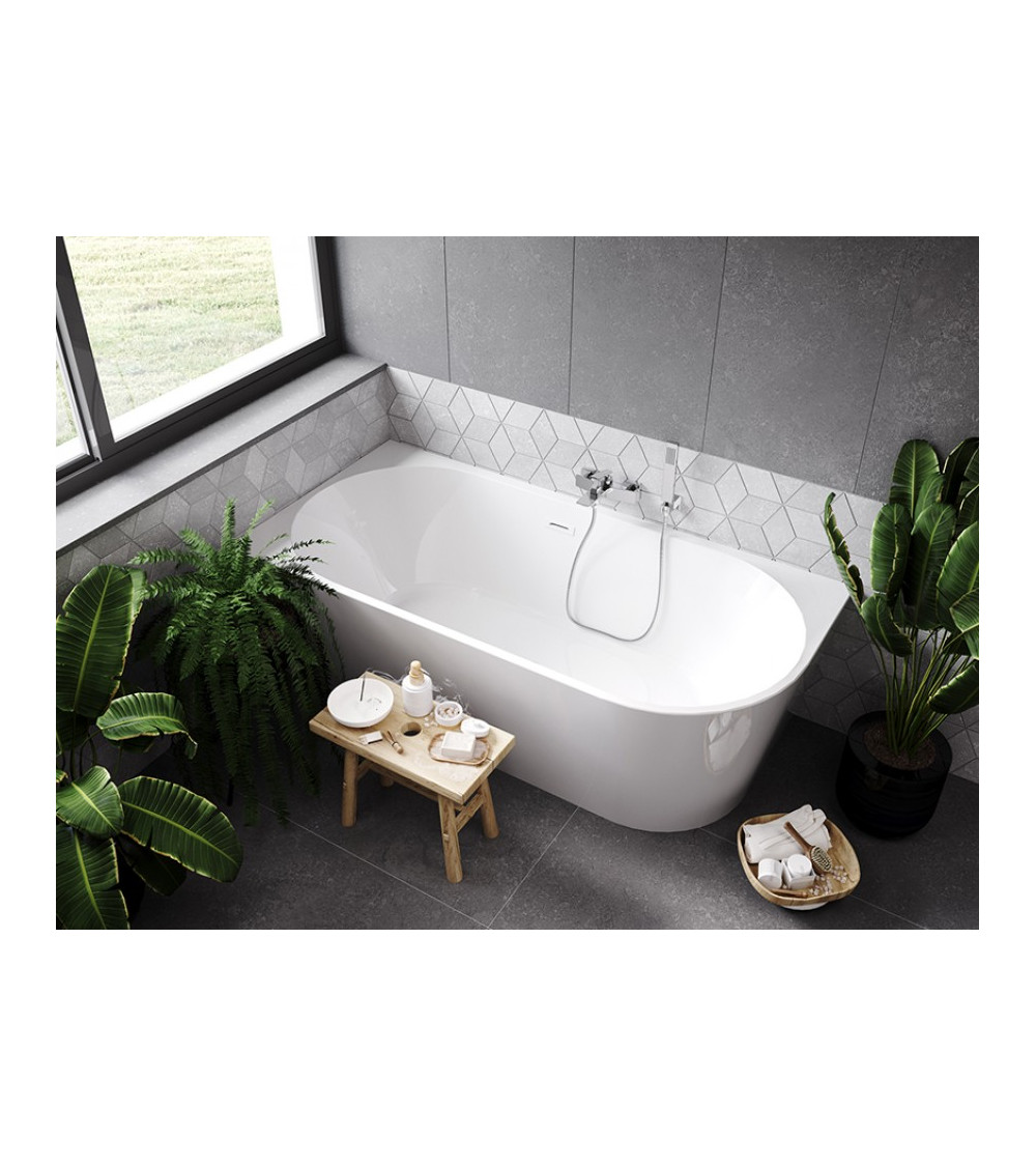 ZOYA badkuip linkerhoek 150x75 cm/170x80 cm