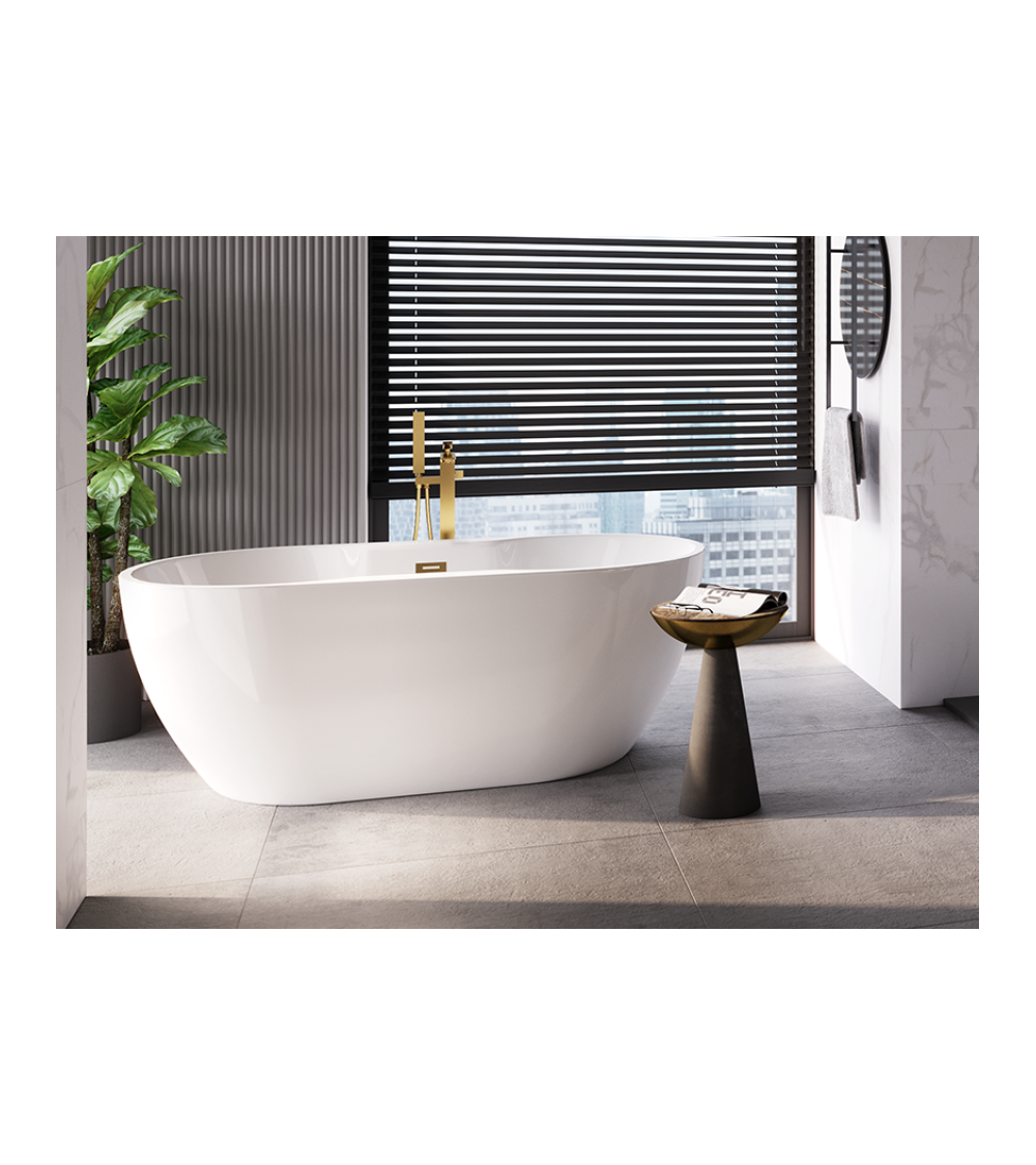 Bañera independiente NAVIA 140x75 cm,150/160x80 cm
