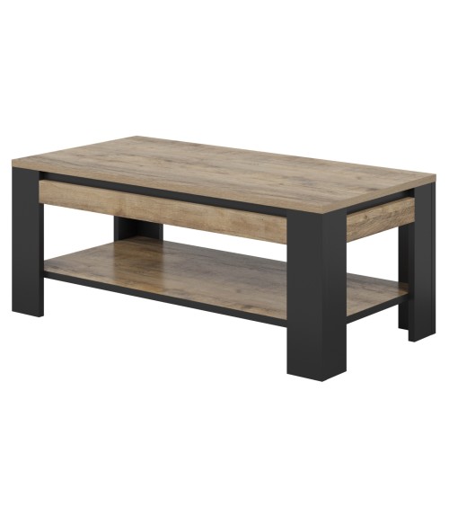 Salle complet Tudor - chêne et noir