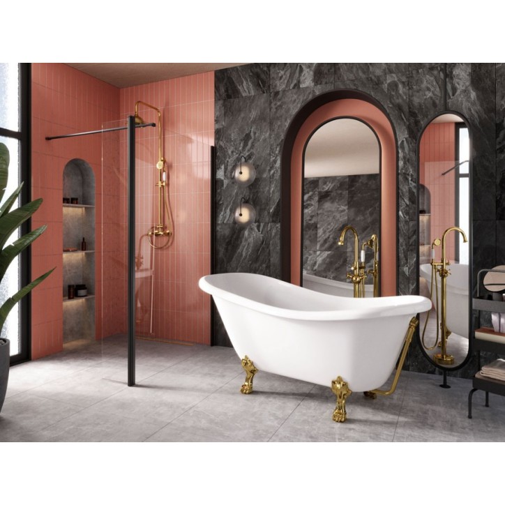 Bañera independiente OTYLIA 160/170 x 77 cm