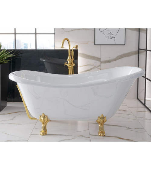 Bañera independiente OTYLIA 160/170 x 77 cm