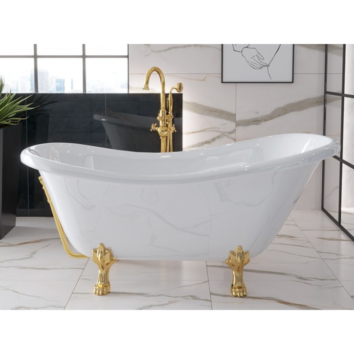 Freistehende Badewanne OTYLIA 170 x 80 cm