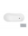 OTYLIA GLAM SILVER Vasca da bagno indipendente o freestanding 160/170 x 77 cm