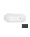 Vasca da bagno freestanding OTYLIA GLAM GRAPHITE 160/170 x 77 cm