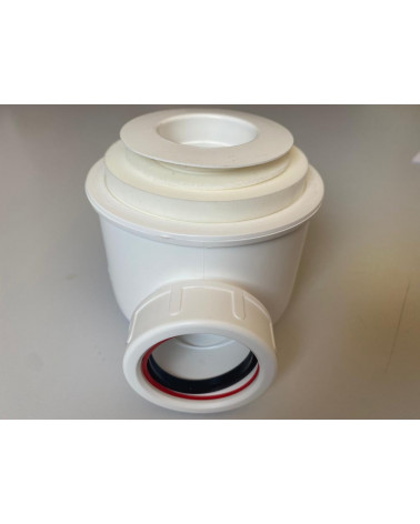 Desague - Sifón para plato plano EXTRA FLATIK