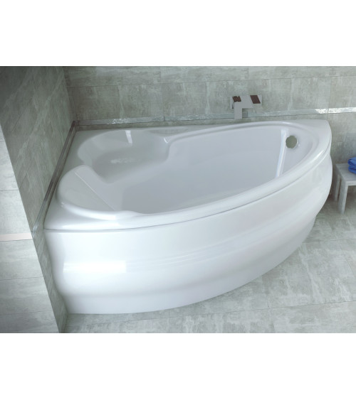 Baignoire d'angle NOVA 140/155/170cm Gauche avec tablier