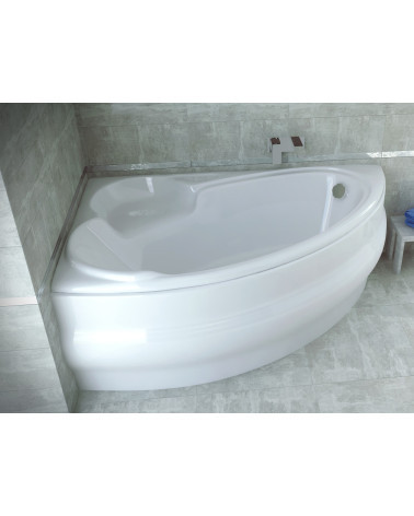 Baignoire d'angle NOVA 140/155/170cm Gauche avec tablier