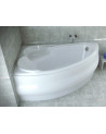 Bañera esquinera NOVA 140/155/170cm ángulo izquierdo con faldón