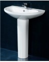 Vasque avec colonne OCEANUS COMPACT junior blanc