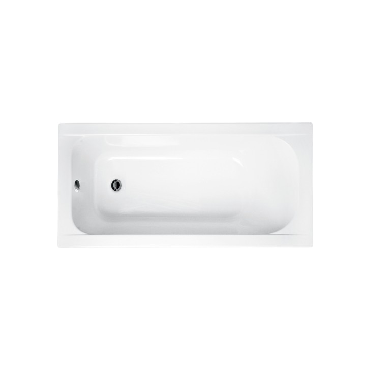 CONTINEA Vasca de bagno 140x70 cm con pannello incluso