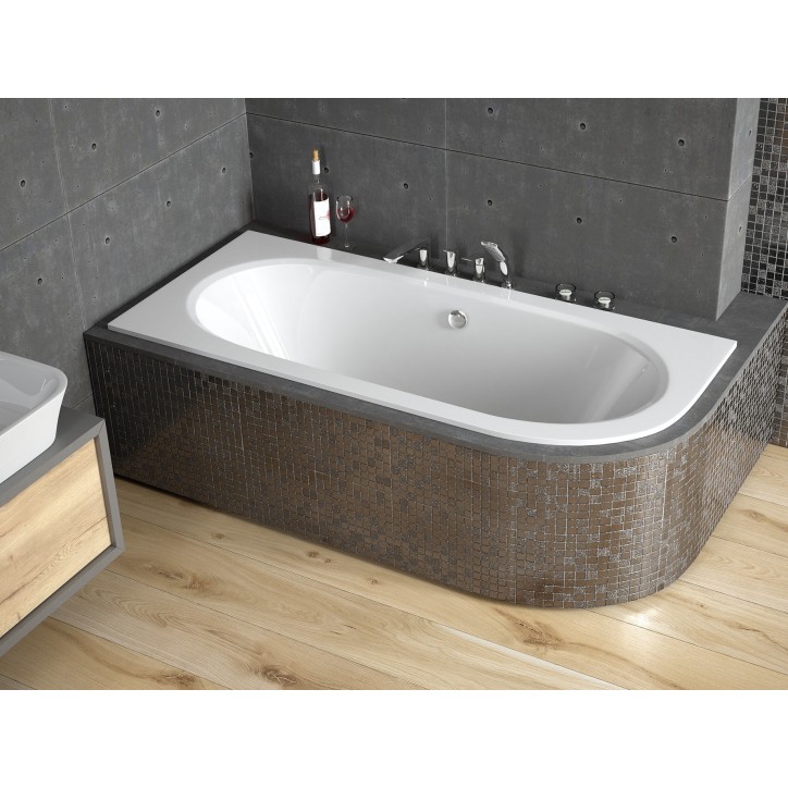 Bañera HILIO  150x75 cm Izquierda sin faldón