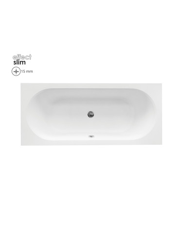 VITAL Vasca da bagno slim da incassare 150/160/170/180 cm