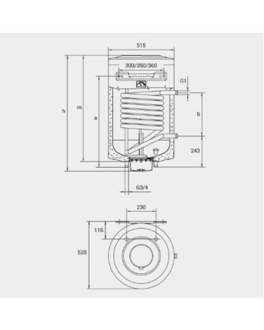Ballon Eau Chaude Sanitaire MIXTE IDE 150L
