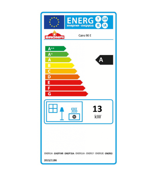 Recuperador de calor a lenha BOMA -90-13 KW com turbina de fabrico europeu na nossa loja online