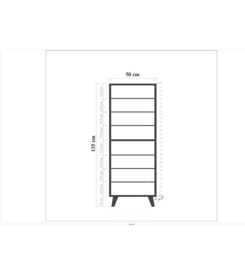 ARMÁRIO PARA SAPATOS FILINTA-729