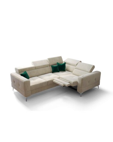 copy of Canapé d'angle reversible ANDRE 202 x 85 cm en plusieurs couleurs